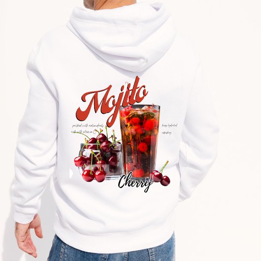 Cherry Mojito Foodie Vibe Hoodie