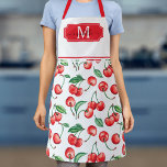 Cherry Monogram Initiaal Schort<br><div class="desc">De onthulling van het Cherry Monogram Schort, een combinatie van stijl en functionaliteit, perfect voor de moderne home maestro. Dit is niet alleen een eenvoudig keukenaccessoire, het is een persoonlijke stijlverklaring die je schoon en chique houdt terwijl je je culinaire meesterwerken opzweept. Verfraaid met een elegant monogram ontwerp, geeft het...</div>