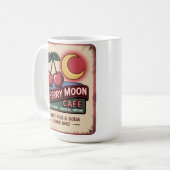 Cherry Moon Café Koffiemok (Voorkant links)