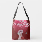 Cherry Moon Cherry Blossom Crossbody Tas (Achterkant)
