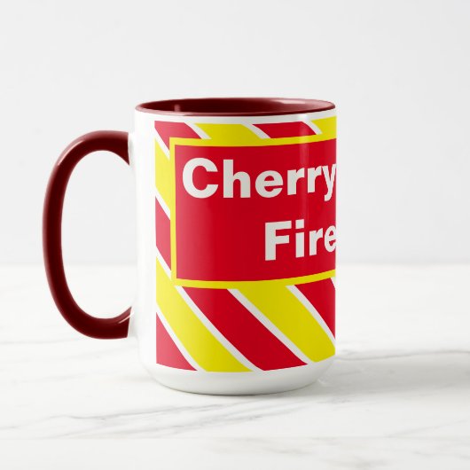 Cherry Mountain brandweerman Mok (Links)