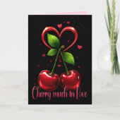 Cherry Much in Love Kaart (Voorkant)