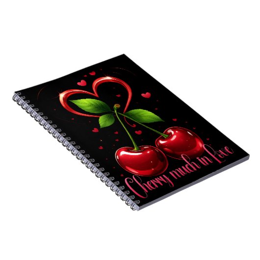 Cherry Much in Love Notitieboek (Rechterzijde)