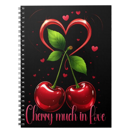 Cherry Much in Love Notitieboek (Voorkant)