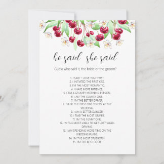 Cherry Much Wedding game Kaart