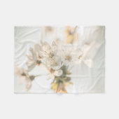 Cherry Natuur Foto Fleece Deken (Voorkant (Horizontaal))