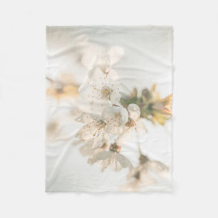 Cherry Natuur Foto Fleece Deken
