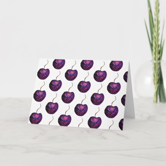 Cherry Note Kaart<Blank Inside> Bedankkaart (Voorkant)