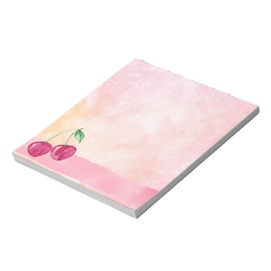 Cherry Notitieblok (Linkerzijde)