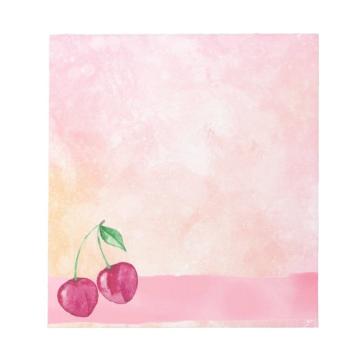Cherry Notitieblok (Voorkant)