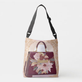 Cherry on Cake Purse AI-kunst Crossbody Tas