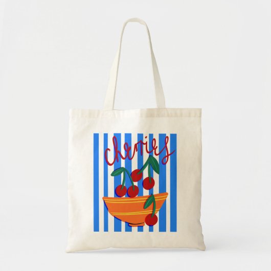 CHERRY ON TOP TOTE BAG (Voorkant)