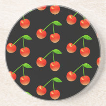 Cherry-onderzetter voor feestvieren