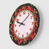 Cherry op Black Clock met cijfers Grote Klok (Hoek)