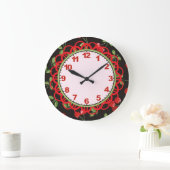 Cherry op Black Clock met cijfers Grote Klok (Huis)