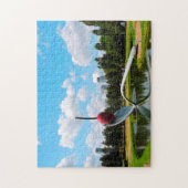 Cherry op een Spoon Minnesota. Jigzaag Puzzle Legpuzzel (Verticaal)