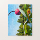 Cherry op een Spoon Minnesota. Legpuzzel (Verticaal)