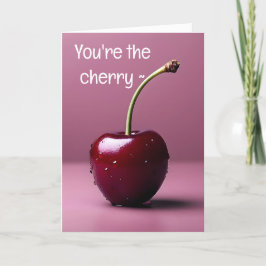 CHERRY OP TOP ALL-OCCASION KAART
