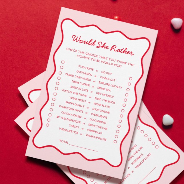 Cherry op top Baby shower zou ze liever spel (Creator heeft geüpload)