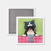 Cherry op Top Magnet (Voorkant / Achterkant)