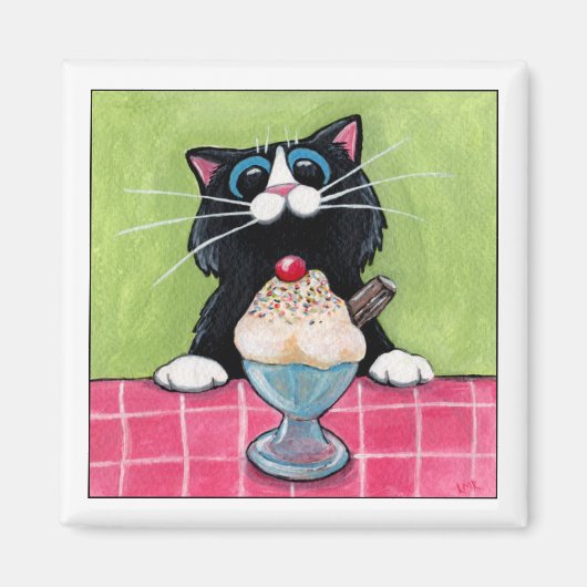 Cherry op Top Magnet (Voorkant)