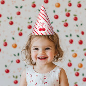 Cherry op Top Pink & Red Cherry Verjaardagsfeest P Feesthoedjes