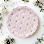 Cherry op Top Roze  Cherry Baby shower Papieren Bordje<br><div class="desc">Cherry on Top Roze  Cherry Baby shower Papier Borden Overeenkomende items zijn beschikbaar.</div>