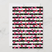 Cherry op Top Vrijgezellenfeest Minimalist Kaart (Achterkant)