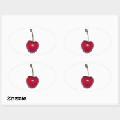 Cherry Ovale Sticker (Vel)