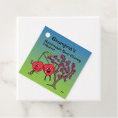 Cherry Pals Funny Cartoon Jam Pie en meer Bedankjes Labels (In situ)
