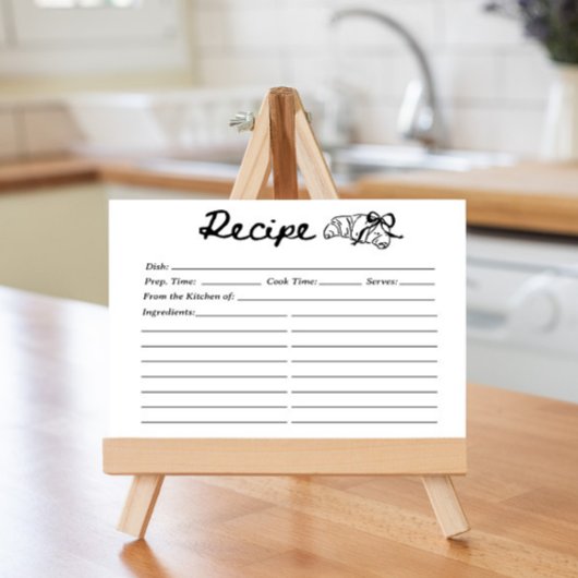 Cherry Pancakes Recipe Card