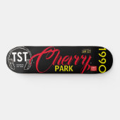 CHERRY PARK 1990 SKATEBOARD/ JMT VERENIGDE STATEN PERSOONLIJK SKATEBOARD (Horizontaal)