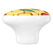 Cherry-patroon Keramische Knop (Zijkant)