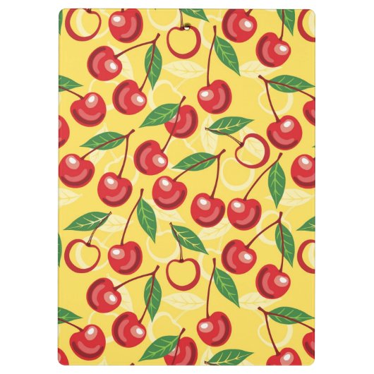 Cherry-patroon Klembord (Achterkant)