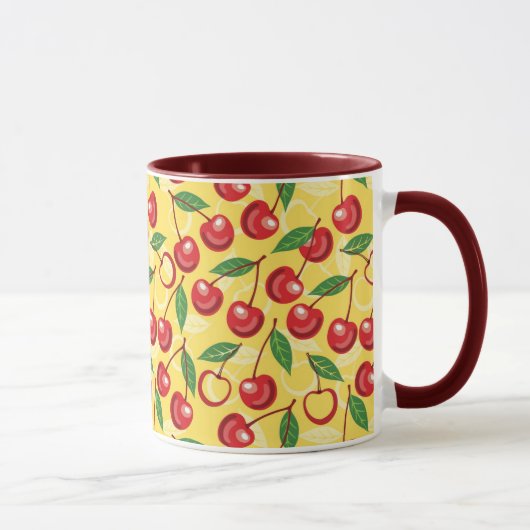 Cherry-patroon Mok (Rechts)