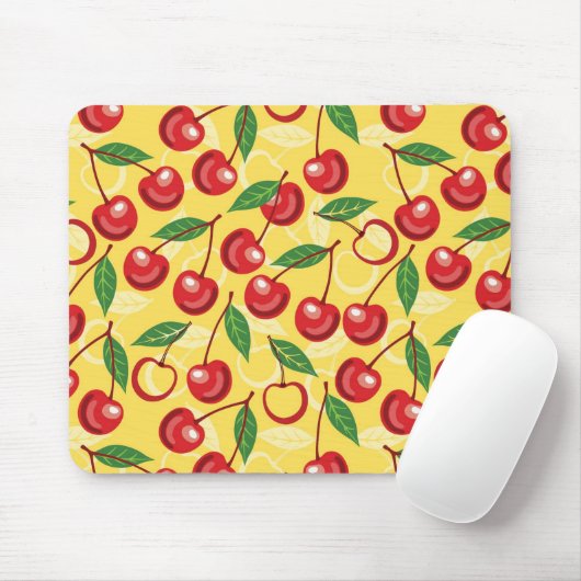 Cherry-patroon Muismat (Met muis)