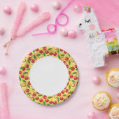 Cherry-patroon Papieren Bordje (Feest)