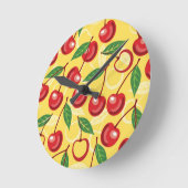 Cherry-patroon Ronde Klok (Hoek)