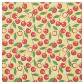 Cherry-patroon Stof (Swatch)