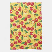 Cherry-patroon Theedoek (Verticaal)