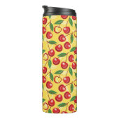 Cherry-patroon Thermosbeker (Geroteerd rechts)