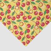 Cherry-patroon Tissuepapier (Detail)