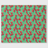 Cherry Pattern Cadeaupapier (Vlak)