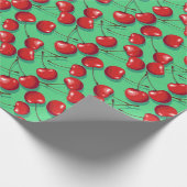 Cherry Pattern Cadeaupapier (Hoek)