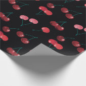 Cherry Pattern Cadeaupapier (Hoek)