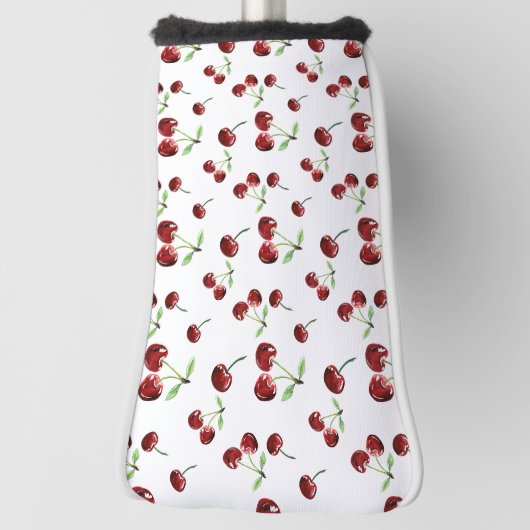 Cherry Pattern Cherries veit Summer Cute Cherry Golfheadcover (Draai 90)