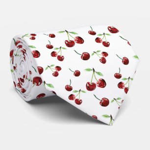 Cherry Pattern Cherries veit Summer Cute Cherry Stropdas
