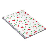 Cherry Pattern Easy Cherry Drawing Cherry Art Cher Notitieboek (Rechterzijde)