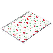 Cherry Pattern Easy Cherry Drawing Cherry Art Cher Notitieboek (Linkerzijde)