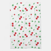 Cherry Pattern Easy Cherry Drawing Cherry Art Cher Theedoek (Verticaal)